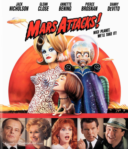 Mars Attacks! - DVD movie cover