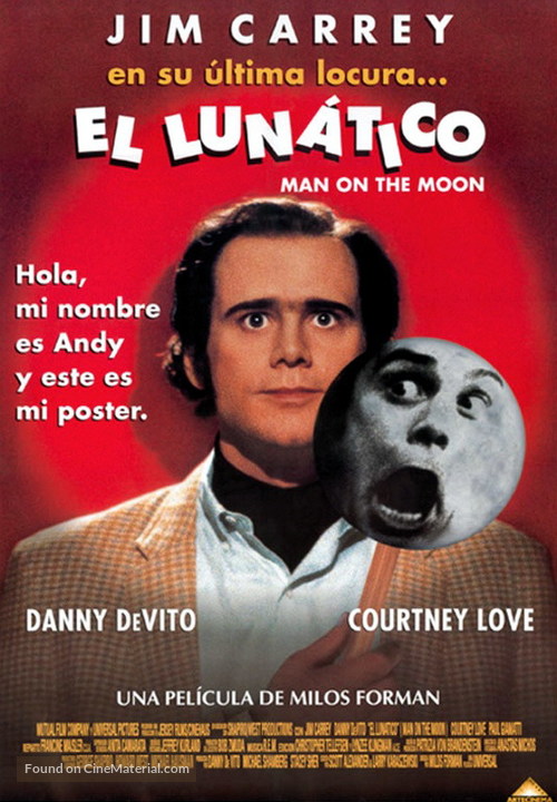 Man on the Moon - Mexican Movie Poster