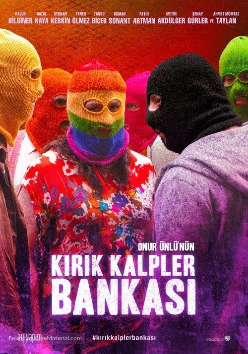 Kirik Kalpler Bankasi - Turkish Movie Poster