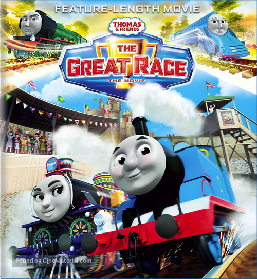 Thomas &amp; Friends: The Great Race - Blu-Ray movie cover