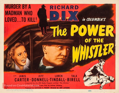 The Power of the Whistler - Movie Poster