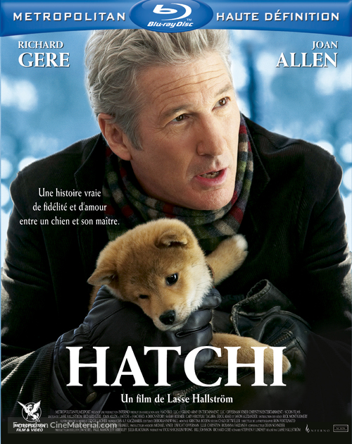 Hachi: A Dog&#039;s Tale - French Movie Cover