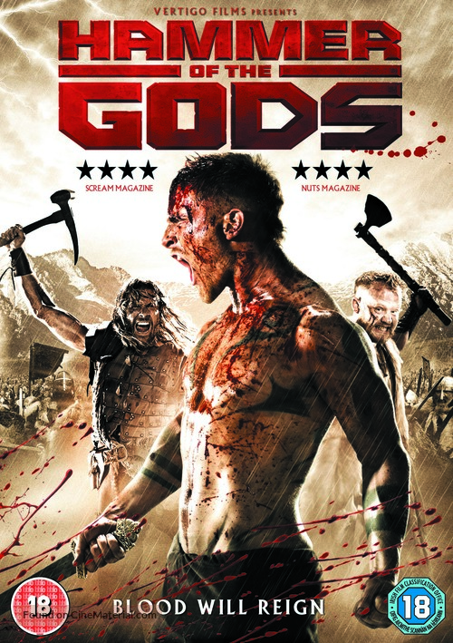 Hammer of the Gods - British DVD movie cover