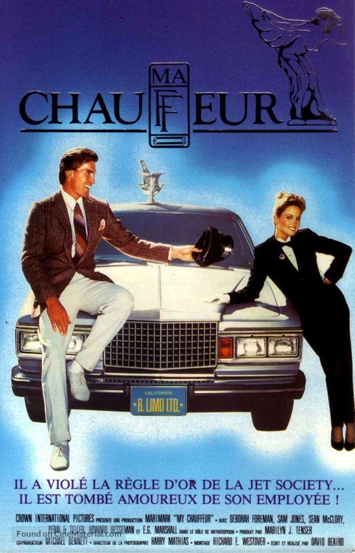 My Chauffeur - French VHS movie cover
