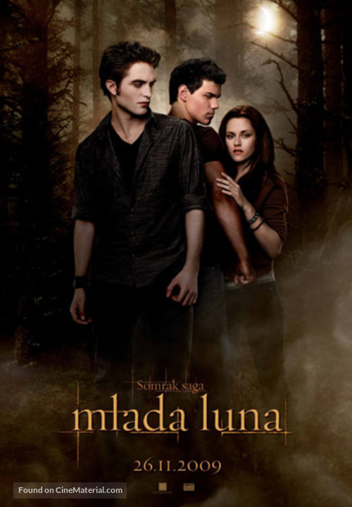 The Twilight Saga: New Moon - Slovenian Movie Poster