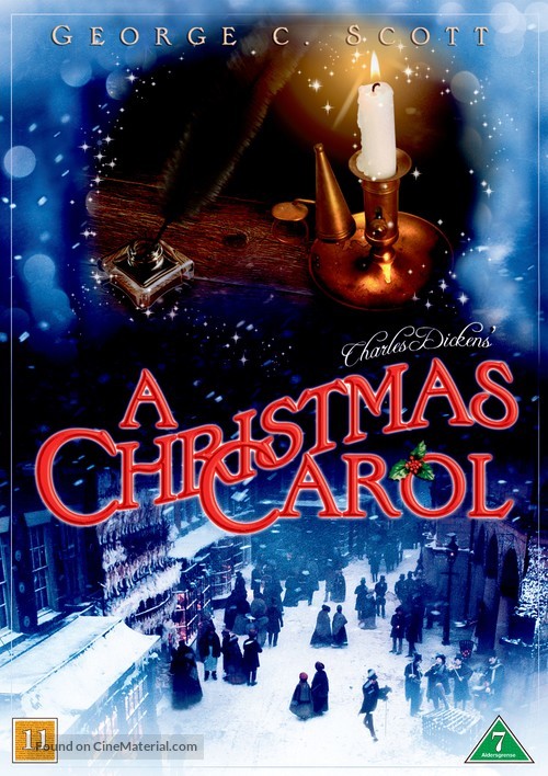 A Christmas Carol - Danish DVD movie cover