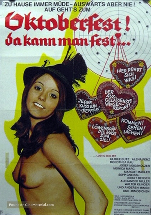 Oktoberfest! Da kann man fest... - German Movie Poster