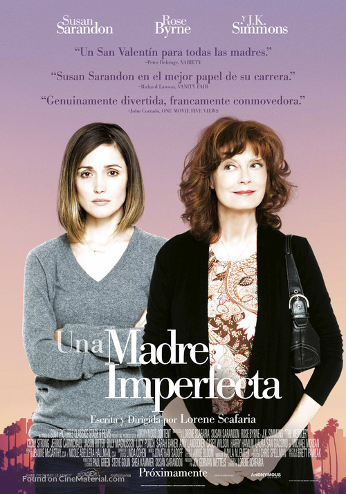 The Meddler - Spanish Movie Poster