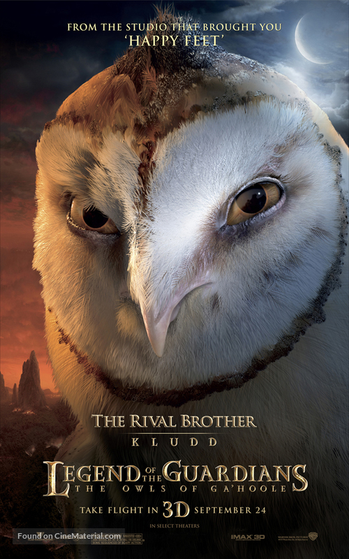Legend of the Guardians: The Owls of Ga&#039;Hoole - Movie Poster
