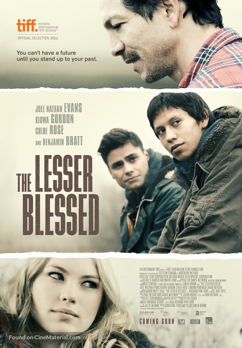 The Lesser Blessed - Canadian Movie Poster