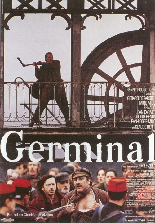 Germinal - German Movie Poster