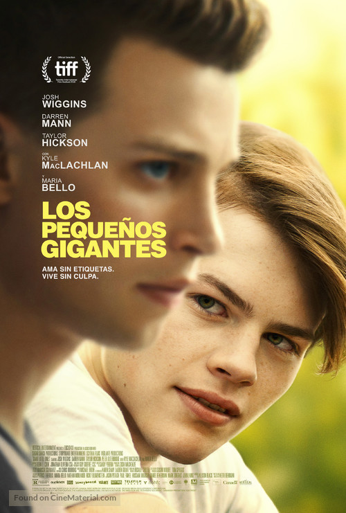 Giant Little Ones - Argentinian Movie Poster