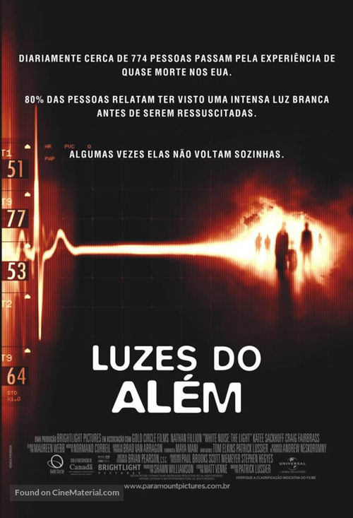 White Noise 2: The Light - Brazilian Movie Poster