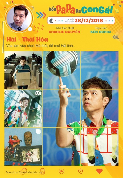 Hon Papa Da Con G&aacute;i - Vietnamese Movie Poster