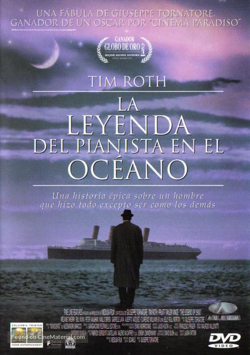 La leggenda del pianista sull&#039;oceano - Spanish DVD movie cover