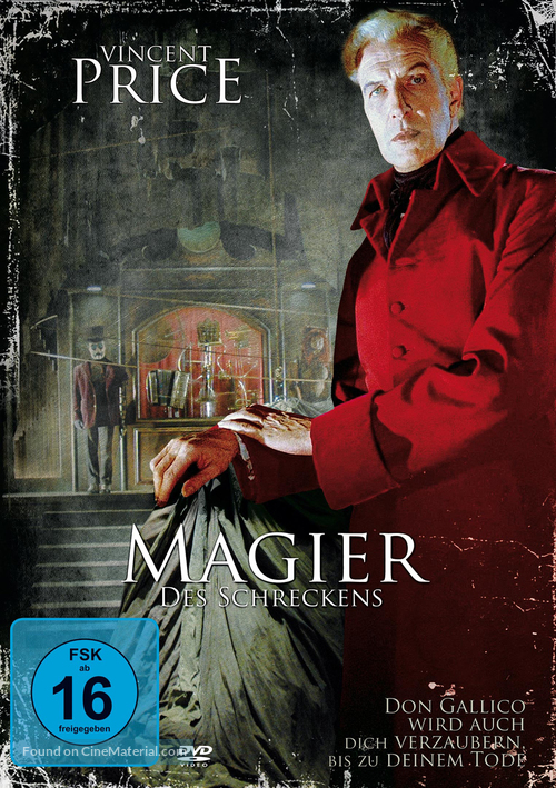 The Mad Magician - German Movie Cover