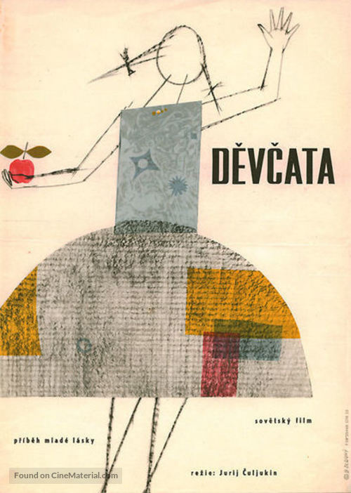 Devchata - Czech Movie Poster