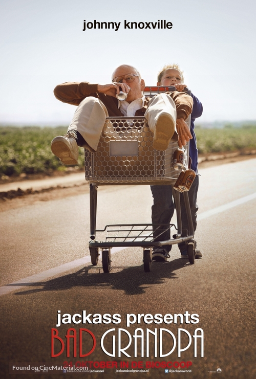 Jackass Presents: Bad Grandpa - Dutch Movie Poster