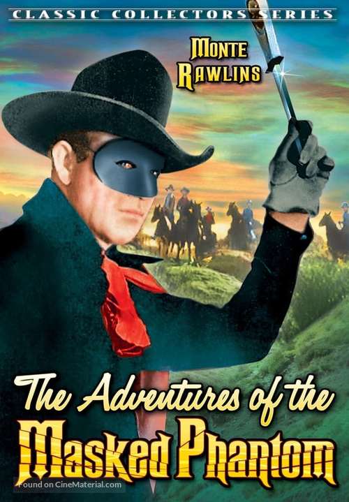 The Adventures of the Masked Phantom - DVD movie cover