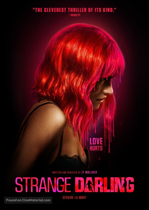 Strange Darling - Canadian DVD movie cover