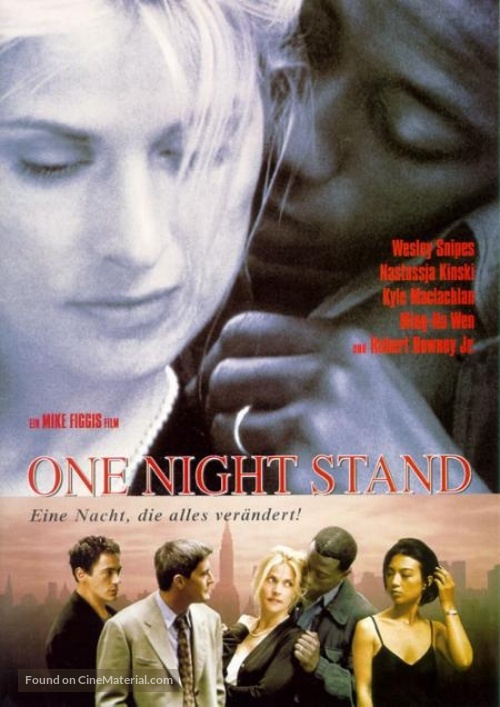 One Night Stand - German Movie Poster