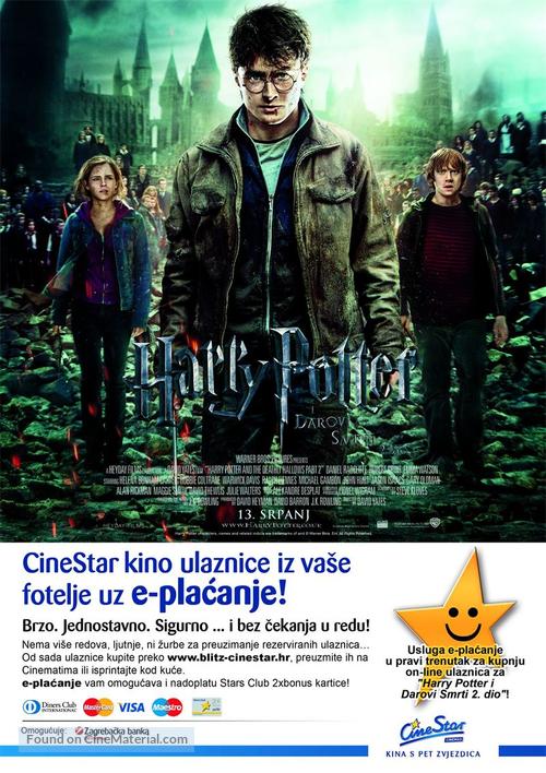 Harry Potter and the Deathly Hallows: Part II - Croatian Movie Poster