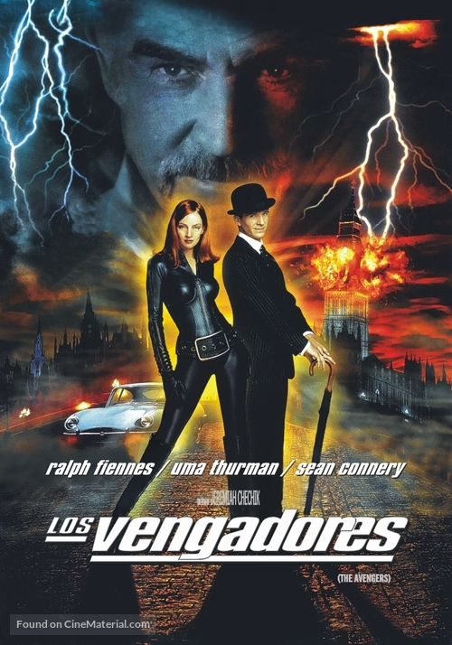 The Avengers - Argentinian DVD movie cover