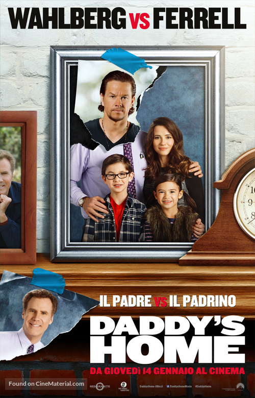 Daddy&#039;s Home - Italian Movie Poster