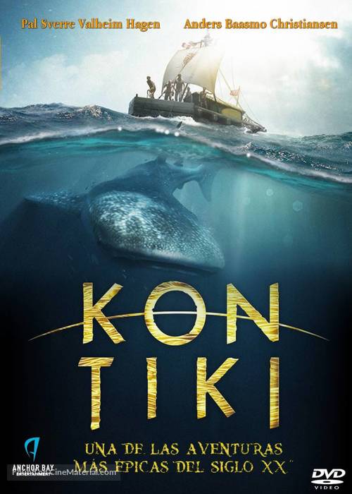 Kon-Tiki - Spanish DVD movie cover