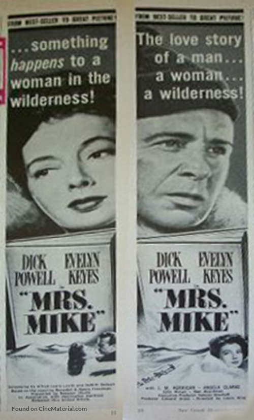 Mrs. Mike - poster
