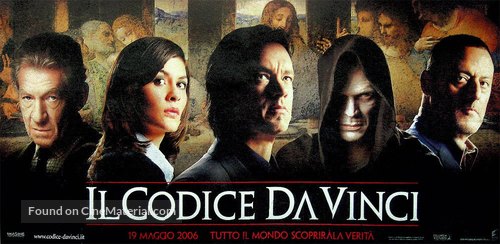 The Da Vinci Code - Italian Movie Poster