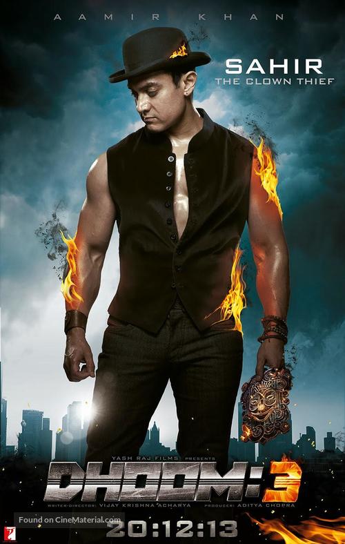 Dhoom 3 - Indian Movie Poster