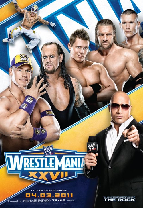 WWE WrestleMania XXVII - Movie Poster