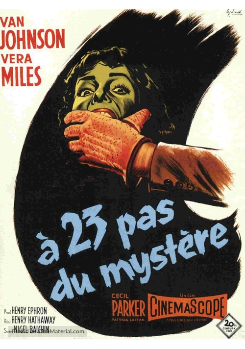 23 Paces to Baker Street - French Movie Poster