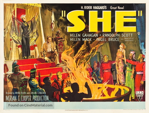 She - British Movie Poster