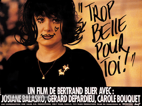 Trop belle pour toi - French Movie Poster