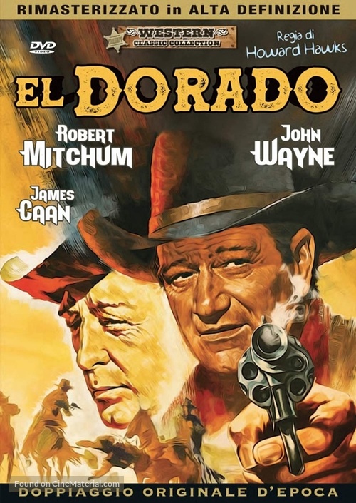 El Dorado - Italian DVD movie cover
