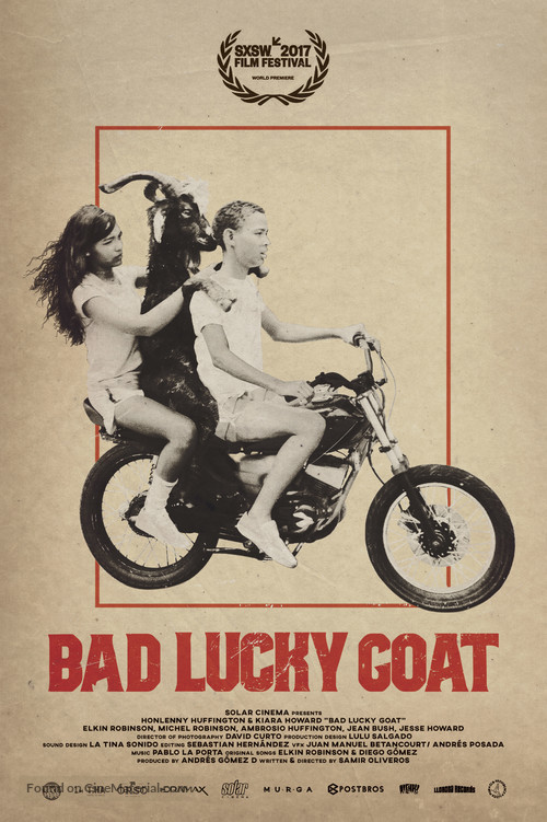 Bad Lucky Goat - Colombian Movie Poster