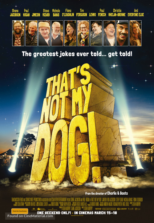 That&#039;s Not My Dog! - Australian Movie Poster