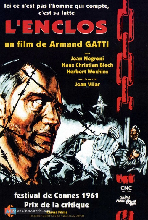 L&#039;enclos - French Re-release movie poster