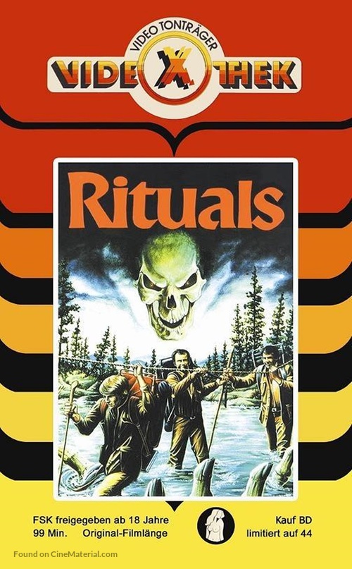 Rituals - German Blu-Ray movie cover