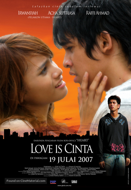Love Is Cinta - Indonesian Movie Poster