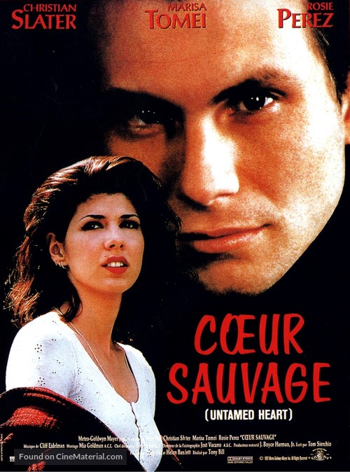 Untamed Heart - French Movie Poster