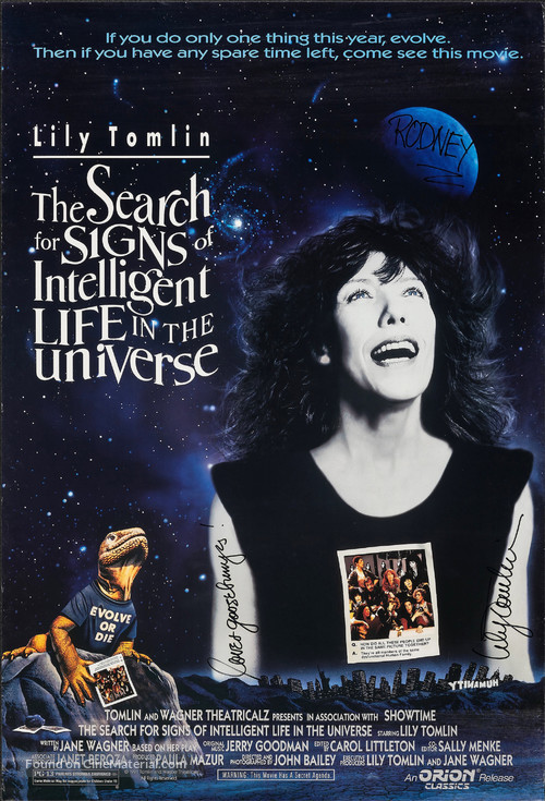 The Search for Signs of Inteligent Life in the Universe - Movie Poster