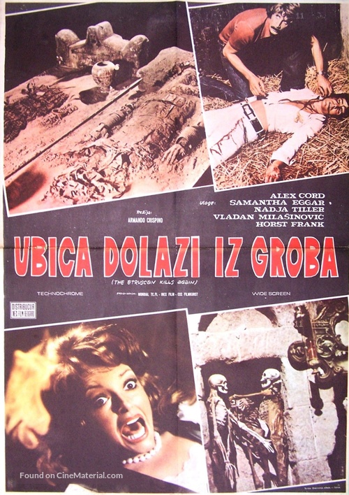 L&#039;etrusco uccide ancora - Yugoslav Movie Poster