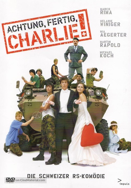 Achtung Fertig Charlie - Swiss DVD movie cover