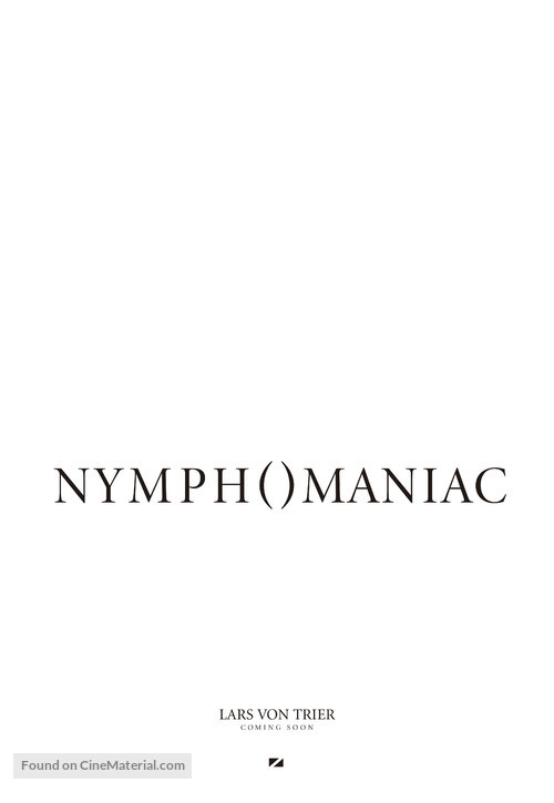 Nymphomaniac - Danish Movie Poster