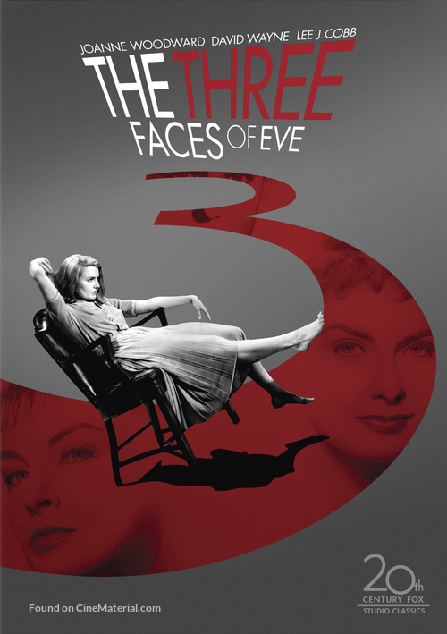 The Three Faces of Eve - DVD movie cover