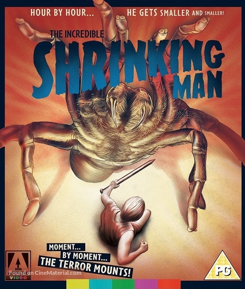 The Incredible Shrinking Man - British Movie Cover