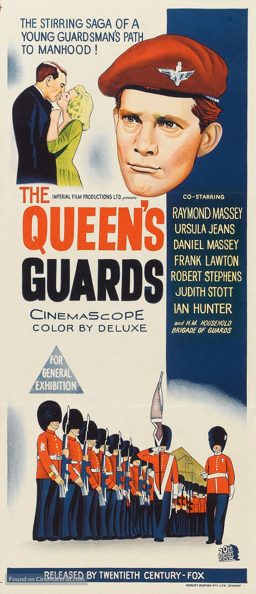 The Queen&#039;s Guards - Australian Movie Poster